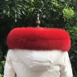 Real Fox Fur Collar For Coat Hood Decors Women Men Winter Luxury Fur Scarf Genuine Female Furry 100% Natural Fur Scarves Shawls