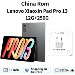 CN ROM Lenovo Xiaoxin Pad Pro 13 2026 Snapdragon 8s Gen 4 LCD Screen 2.4K 3504*2190 Resolution 13'' 144Hz 10200mAh 45W TB376FC