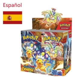 360pcs Spanish Pokemon Card Scarlet & Violet Prismatic Evolutions Pokemon Box English Booster Battle 151 Ultra Prism Battle Card