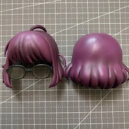 GSC Clay Man Hair white model OB11 doll accessories