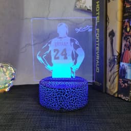 Basketball Player Kobe LED Night Light Touch Control 7 Colour Changes Great Birthday Gift for Sports Lover