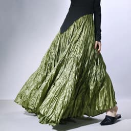 High Quality Women Spring Long Skirts Wide Hem Pleated Design High Waist A-Line Dance Maxi Skirts Faldas Femme Streetwear