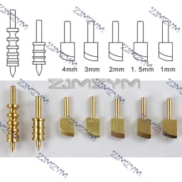 220V Electronic Hot Leather Edge Creaser Machine Brass Stamp Heater Grooving Iron Edge Sealing Tools Leathercraft Stamping 72W