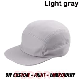 Fedoryn Custom Embroidery Flying Cap Cotton 5-panel Camping Hat Flat Brim Baseball Cap Design Print Skateboard Cap Wholesale