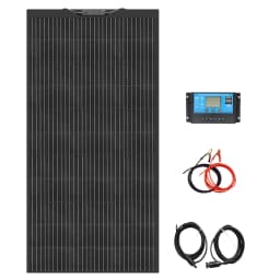 XINPUGUANG 12V 50W Flexible Solar Panel 19.8V 100W Photovoltaic Solar Panels Battery Charger for Car Boat Home Camper Balcony