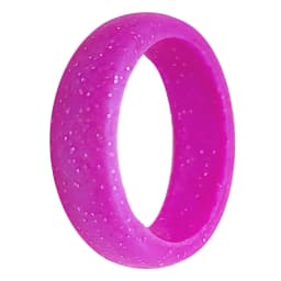 1pc Silicone Ring Hypoallergenic Crossfit Flexible Rubber Finger Rings 5.7MM For Women Party Wedding Rings