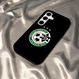 H-HaifaS Flag M-MaccabiES Phone Case For Samsung S25 S24 S23 S22 S21 Plus Ultra A56 A36 A26 A16 Glossy HD Hard PC Cover