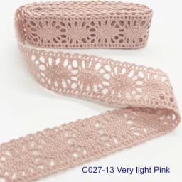 5Yards 1-6cm Crocheted Webbing Cotton Lace Trims for Handmade DIY Sewing Garments Accessories Wedding Deco Gift Floral Packing
