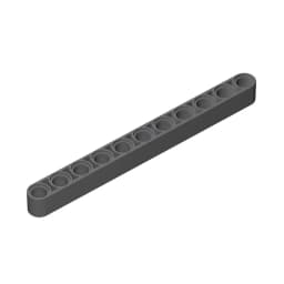 Gobricks 32525 10Pcs Liftarm Bricks Thick 1x11 Technic Parts Assembles Particles Model MOC Toys Sets DIY Car Lifting Function