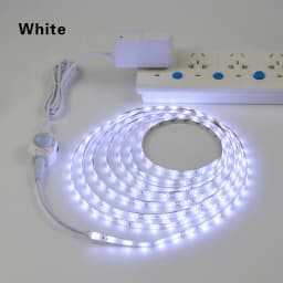Wireless PIR Motion Sensor LED Under Bed Night Light 12V LED Light Strip Kitchen Cabinet Bedroom Stairs Hallway Emergency Lamps