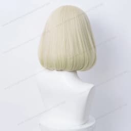 35cm Short Bob Cosplay Wig Golden Yellow Red Purple Black Blue Pink Women Bobo Hair Heat Resistant Hair Universal Anime Wigs