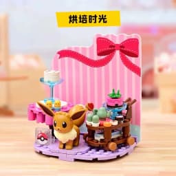 Keeppley Pokémon Series Building Blocks Bulbasaur Blastoise Venusaur Charmander Assembled Model Toys Ornaments Gifts