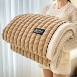 Plush Warm Winter Blanket Solid Plaid Coral Fleece Soft Thick Bed Blankets for Sofa Single Double Couple Furry Bedspread