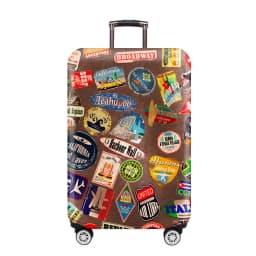 Luggage Cover Stretch Fabric Suitcase Protector Baggage Dust Case Cover Suitable for18-32 Inch Suitcase Case Travel Organizer