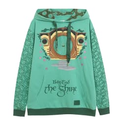 High Quality Fleece Lined Hoodie Women's plus Size mid Length Jacket with Pockets Durable Cotton Polyester Cartoon Print