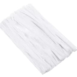 100-300 Pcs Thick Christmas Red White Green Chenille Stems for Christmas Art and Craft Projects Creative DIY Decorations