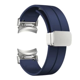 Quick Fit Magnetic Silicone Strap For Samsung Galaxy Watch 6 5 4 40mm 44mm 6 Classic 47 43mm 42 46mm 5Pro 45mm 20mm Sports Band
