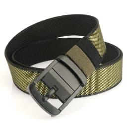 Rotating Buckle Reversible Adjustable Nylon Belt Youth Unisex Casual Canvas Woven Strap Fashion