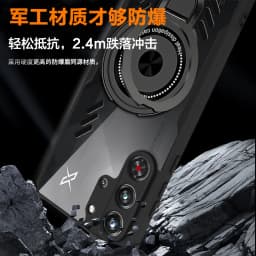 Silicone Cooling Phone Case For Redmagic 10 9 9S 8s Pro Plus Pro+ Graphene Heat Dissipation Case Magnetic Stand Shockproof Cover