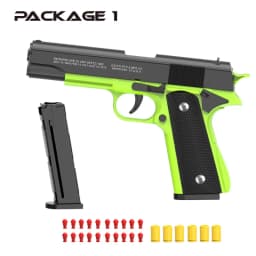 Automatic Colt 1911 Automatic Shell Soft Bullet Toy Gun Air Gunner Gun CS Shooting Boys Toy