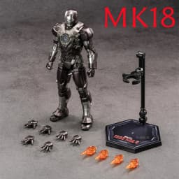 ZD Toys Marvel Studios Iron Man MK3 Action Figure MK35 MK24 MK40 MK38 Tony Stark Ironman Figure Action Collect Toy Gift