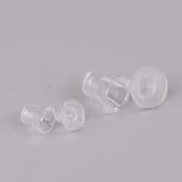 10PCS PC Translucent Advertising Nail Glass Nail Bracket Invisible Plastic Screw Frosted Screw