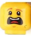 *Minifigs Male printed Head*20pcs DIY enlighten block brick part No. Compatible With Other Assembles Particles