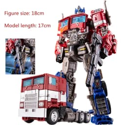Transformation Toys Robot Car Alloy Plastic YS04A Optimu Prim Action Figure Anime Movie Series Birthday Gift