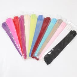 55CM Sexy Lace Thin Hollow Transparent Long Gloves Breathable Net Yarn Women Man Stage Performance Party Cosplay Elasticity
