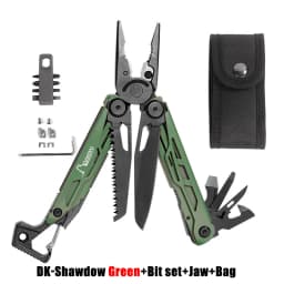 DAKOYU-Multi-functional Swiss Tool with Whistle, Outdoor Pliers, DKShadow Available In Multiple Colors, Outdoor Camping Equipmen