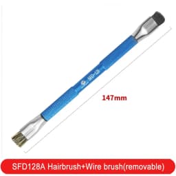Ansiki SFD128 Hard Brush for Mobile Phone Motherboard Repair, Mainly Used for IC Pad Cleaning and Soldering Oil Cleaning.