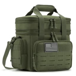 18L Insulated Cooler Bag Tactical Lunch Box for Men Expandable Work Camping Outdoor Picnic Heavy Duty Leakproof Thermal Bag
