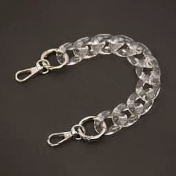 DIY Chunky Acrylic Chains Strap For Handbag Shoulder Crossbody Bag Clear Big Resin Chain For Jewelry AB Colorful Bag Accessories