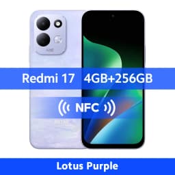 New Xiaomi Redmi 17 4G Smartphone Global Version 6.9" Display 120Hz 7500mAh 45W Turbo Charging 50MP Camera MTK Helio G91-Ultra C