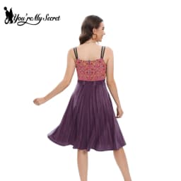 [You're My Secret] Hocus Pocus Witch Dress for Women Winifred Sanderson Mary Sarah Sister Cosplay Costume Adult Classic Dress