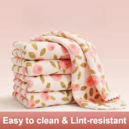 5/20/30pcs Floral Kitchen Towels Thick Absorbent Hand Towels for Kitchen Bathroom Car Cleaning, Quick-Dry Reusable Soft Cloth