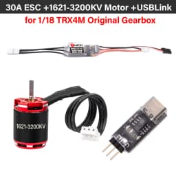 9IMOD Brushless ESC Motor Combo 30A ESC 1224/1621/2204 Motor For RC 1/18 1/24 SCX24 TRX4M