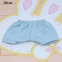 20CM Cotton Doll Clothes Pants Candy Color Denim Shorts Versatile Casual Wears Jeans Trousers For Idol Dolls Accessories Toys