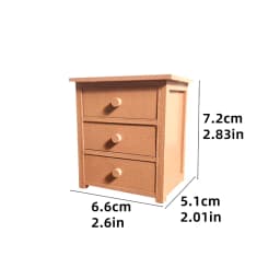 1/6 1/12 Dollhouse Miniature Bookcase Storage Rack Mini Wood Cherry Display Shelf Cabinet Cupboard Doll House Furniture Model