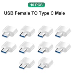 EXSKOF OTG USB 3.0 To Type C Adapter Type-c Female to USB Male Converter for Macbook Xiaomi Samsung OTG Connector