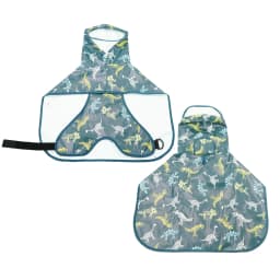 2 in 1 Big Dog Raincoat Waterproof Pet Clothes for Small Medium Dogs Golden Retriever Corgi Rain Coat Artículos Para Mascotas
