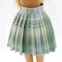 1/6 Doll Clothes Long-sleeved Sweater Pants Denim Grid Daily Wear Accessories Dress Up for Barbie Girl Gift