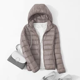 Winter Women 90% Ultra Light Down Jacket White Duck Down Hooded Jacket Long Sleeve Warm Coat Parka Female Solid Portable Outwear