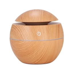 Mini Woodgrain Ultrasonic USB Essential Oil Diffuser Portable Desktop Aromatherapy Air Humidifier for Home Office Use