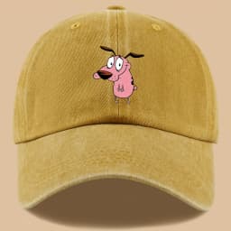 1pc Women's Cute Puppy Printed Baseball Cap with Curved Brim for Outdoor Shading Gift, Casual Headcap Playful Design Adjustable