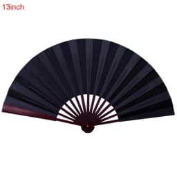 Chinese Style Black Vintage Hand Fan Folding Fans Dance Wedding Party Favor Chinese Dance Partys Folding Fans