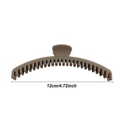 Claw Hair Clips for Women 2 Pack Portable Small Hair Claw Non-Slip Banana Hairpins Big Barrettes Slim Bun Pins Strong Grip Clips