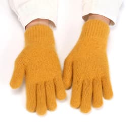 New Winter Thickened Solid Full Finger Gloves Women Men Autumn Knitted Mittens Hand Warmer Gloves Outdoor Cycling Soft Gloves