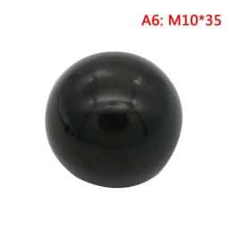 1PC M4/M5/M6/M8/M10/M12 Black Round Ball Resin Ball Knobs Bakelite Lever Knob Grip Handles Of Furniture Machine Tool Replacement