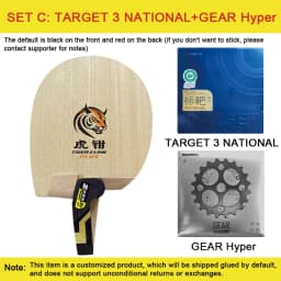 Original SANWEI Table Tennis Blade Su Style Tiger Claw Plus Series Penhold Racket Ping Pong Blade Professional Ping Pong Paddles